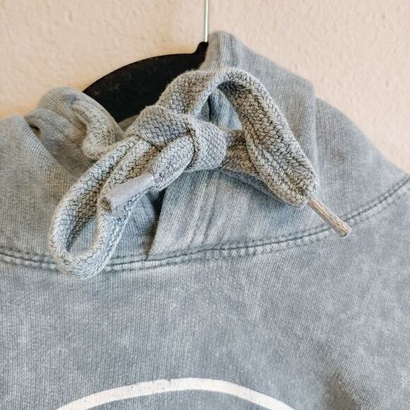 Pink Floyd The Dark Side of the Moon Cropped Hoodie Sweatshirt Sz L - Picture 5 of 11